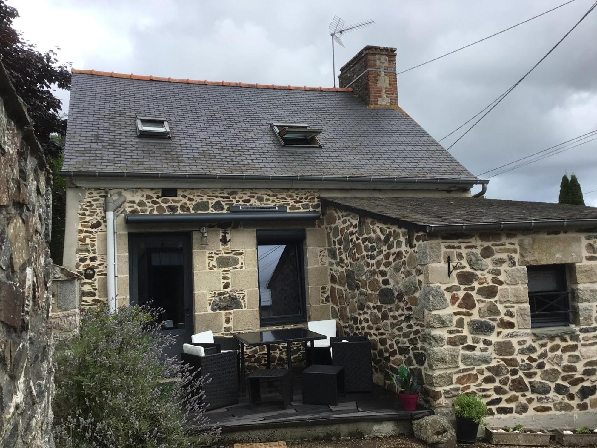 Maison En Pierre A La Campagne Proche De La Mer Plourhan Eksteriør bilde